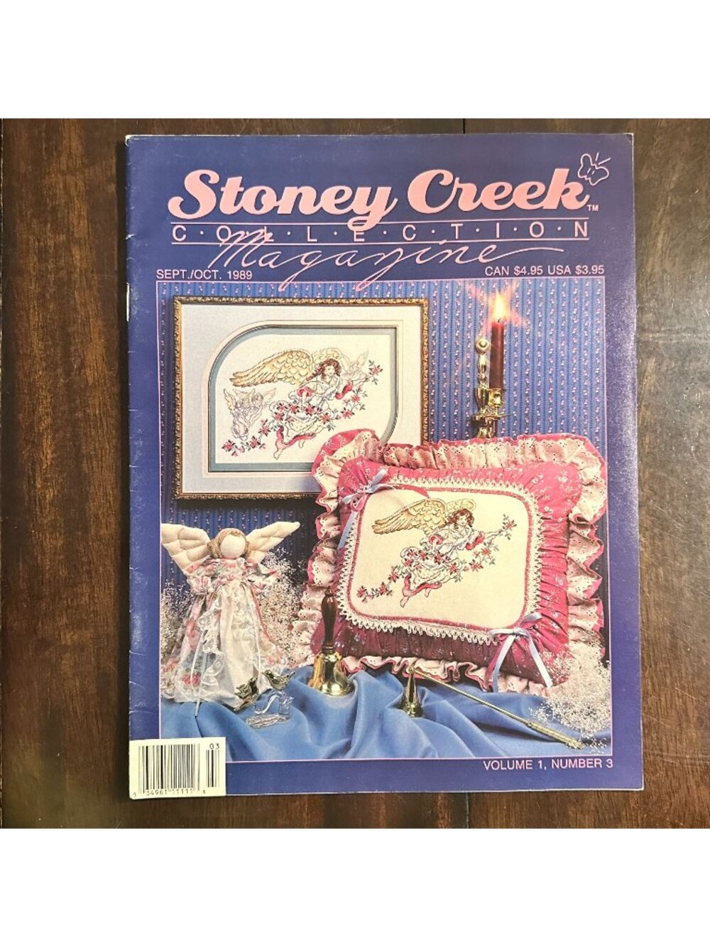 Stoney Creek Collection Magazine Sept/Oct 1989 Volume 1 Number 3 Cross-Stitch Pa